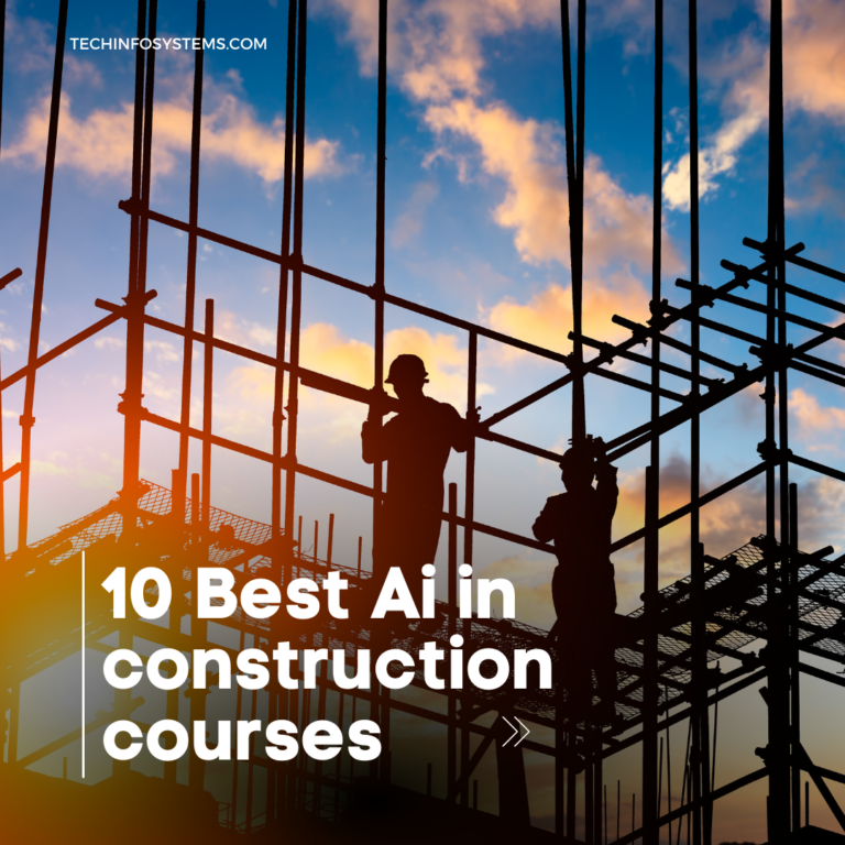 10 Best Ai in construction courses: Your Path to Innovation!