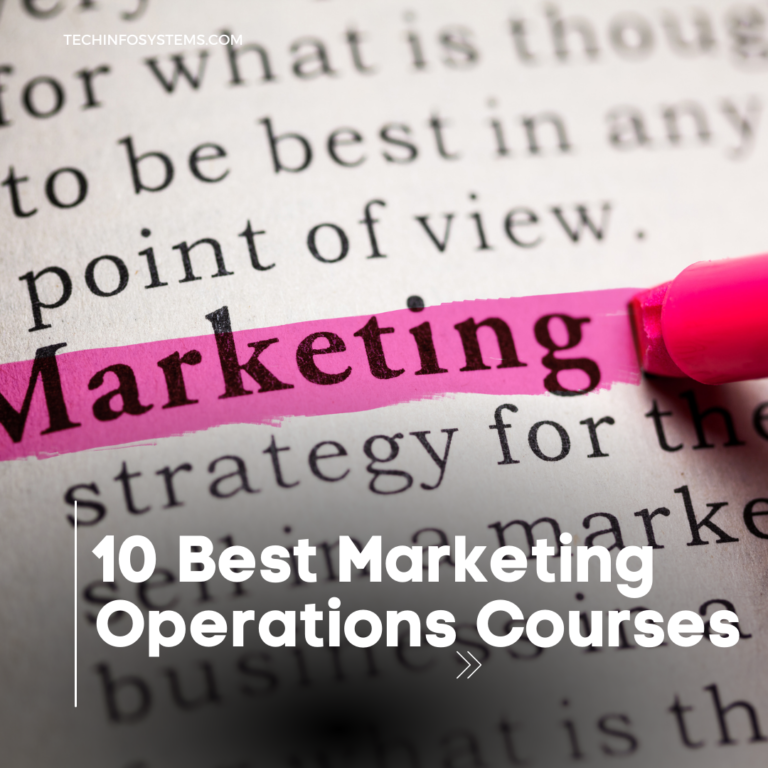 10 Best Marketing Operations Courses: Don’t Miss Out!