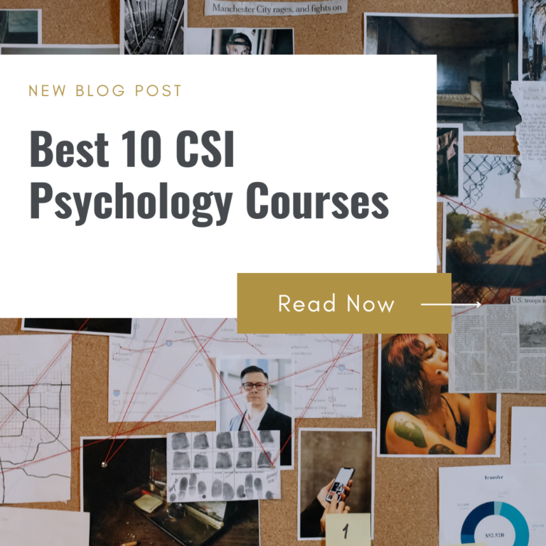 Master Criminal Minds: 10 Best CSI Psychology Courses Revealed!