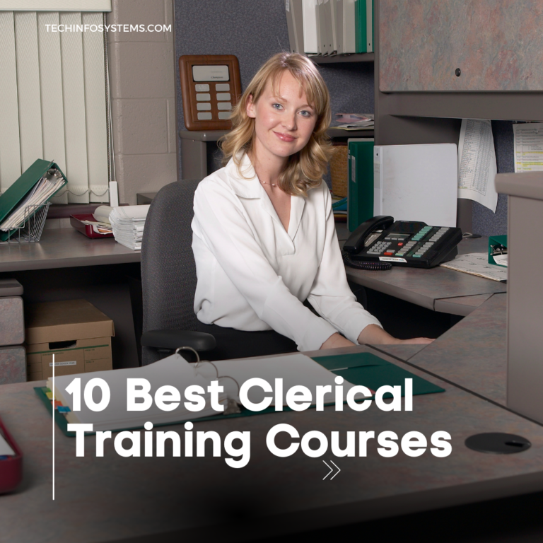 10 Best Clerical Training Courses: Clerical Training 101!