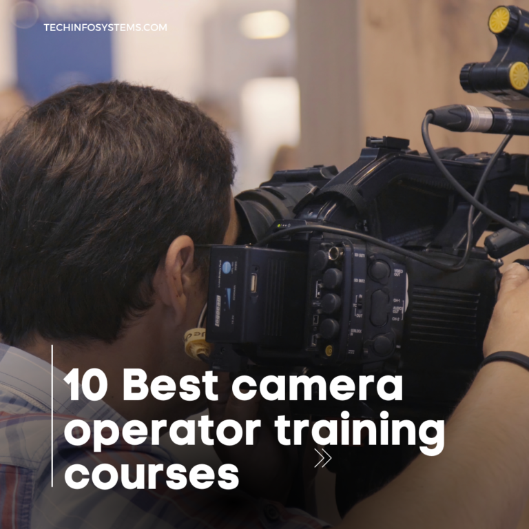 10 Best camera operator training courses: Capture Stunning Moments!