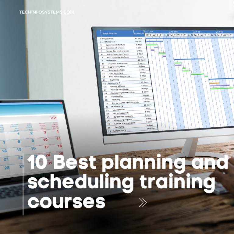 10 Best planning and scheduling training courses: The Ultimate Guide to Project Planning and Scheduling!