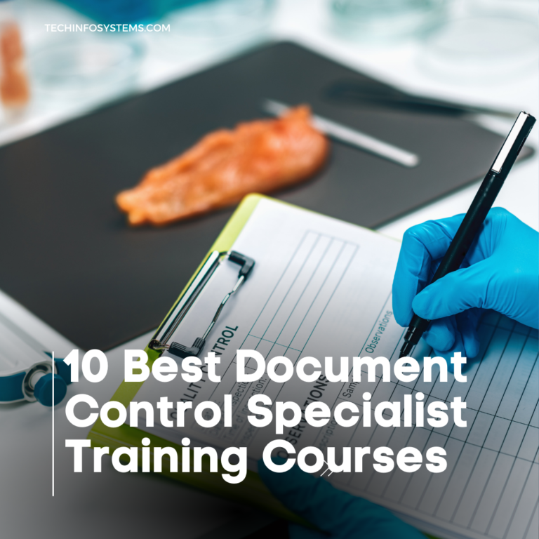 10 Best Document Control Specialist Training Courses: Mastering Document Control Essentials!