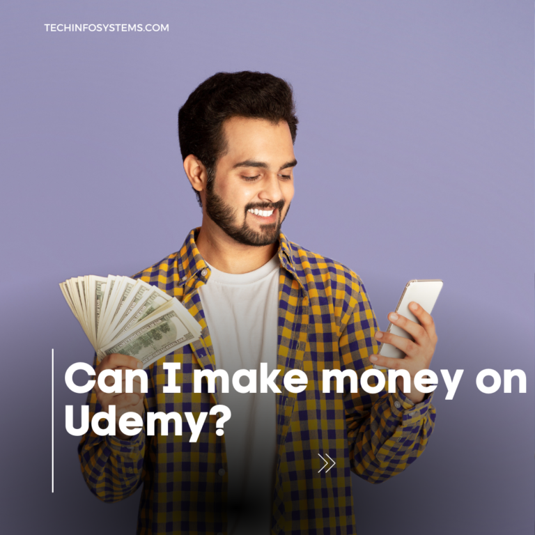 Can I make money on Udemy?