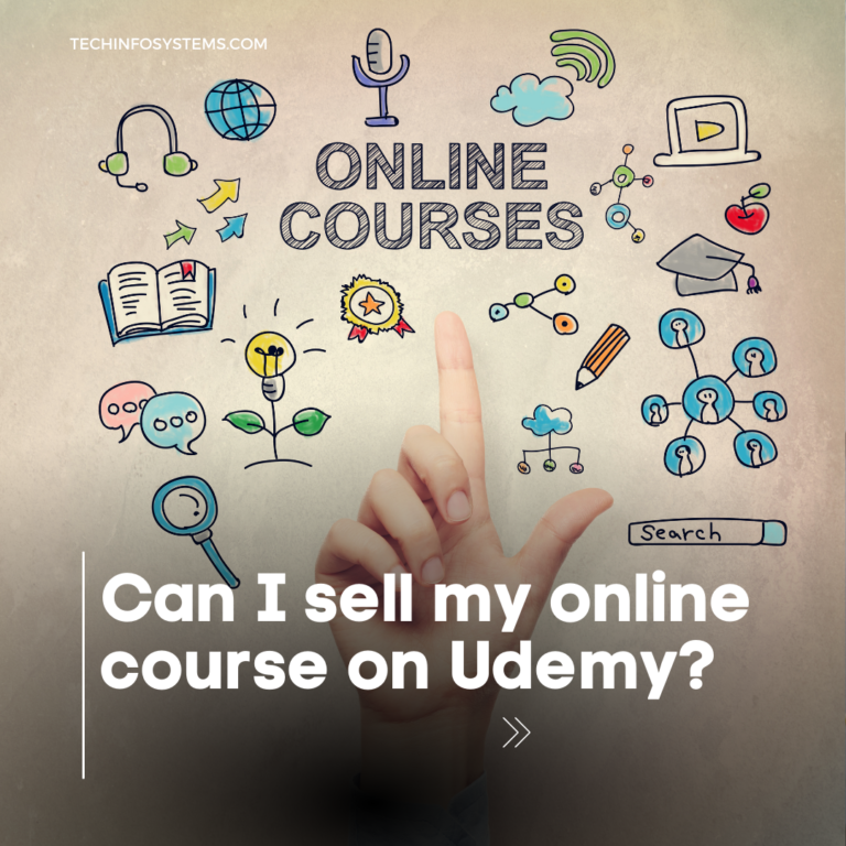 Can I sell my online course on Udemy?