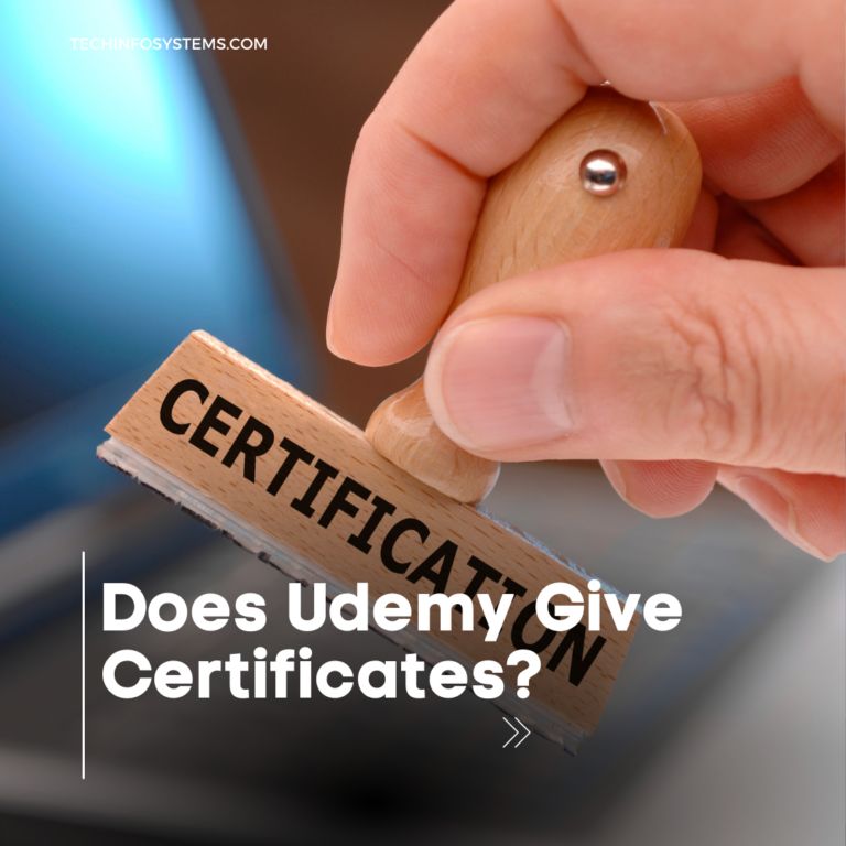 Does Udemy Give Certificates?
