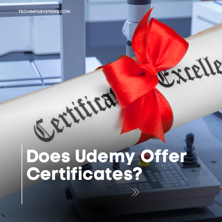 Does Udemy Offer Certificates?