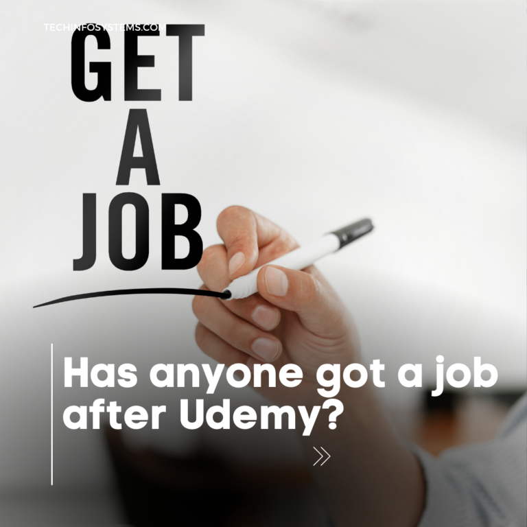 Has anyone got a job after Udemy?