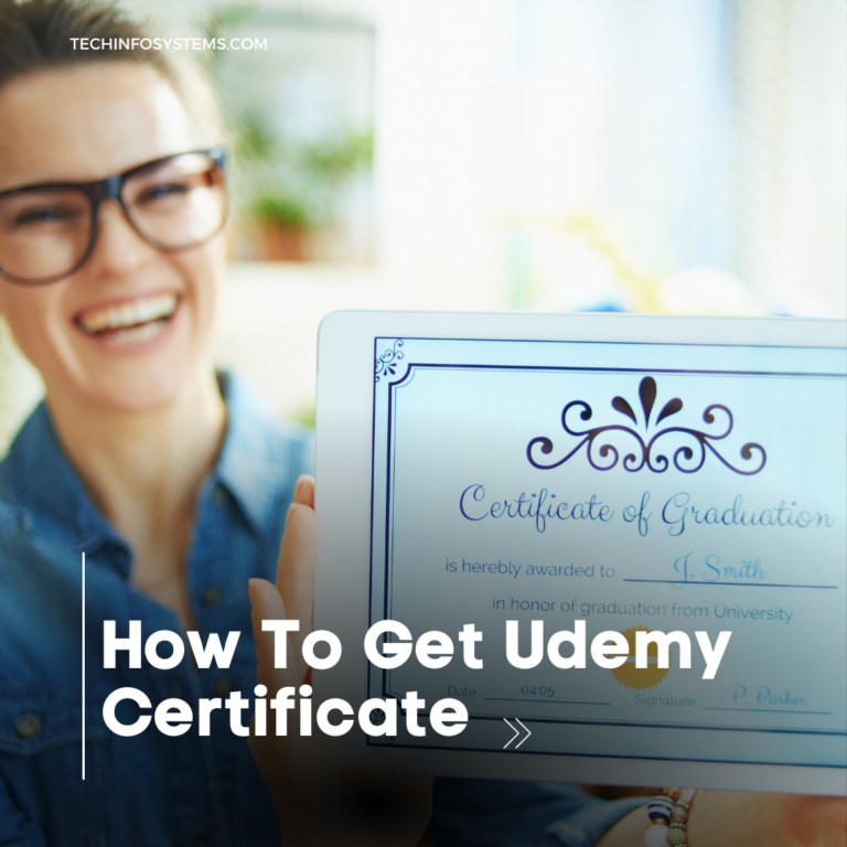 How To Get Udemy Certificate