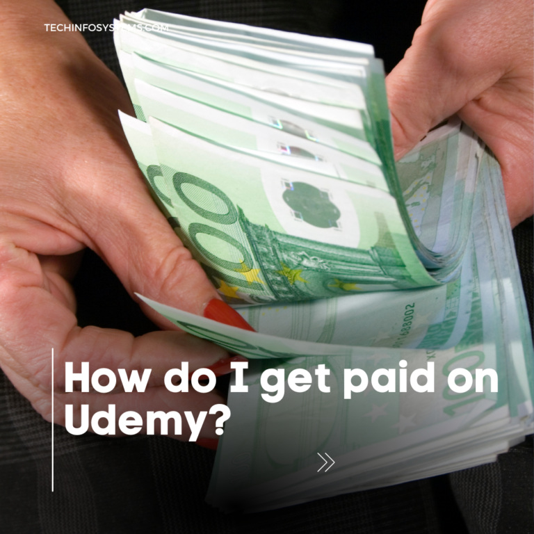 How do I get paid on Udemy?