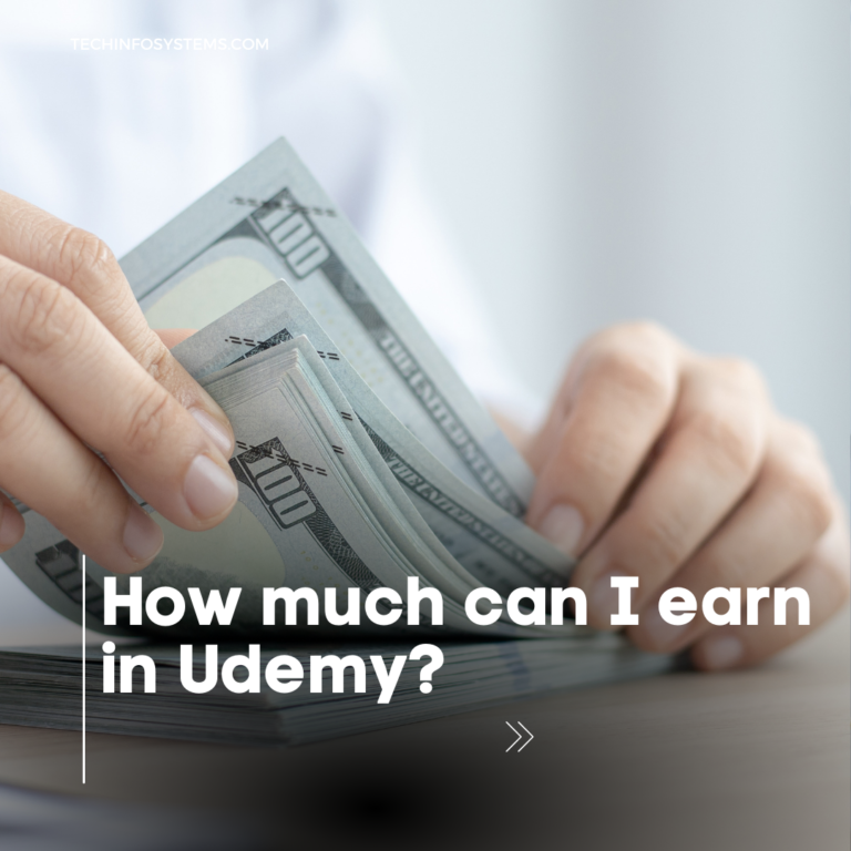 How much can I earn in Udemy?