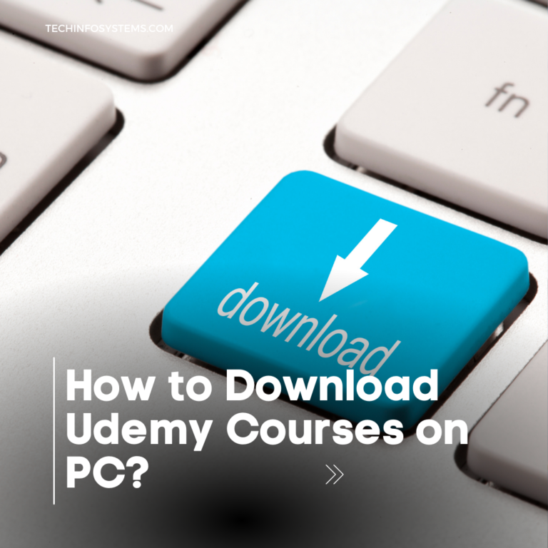 How to Download Udemy Courses on PC?