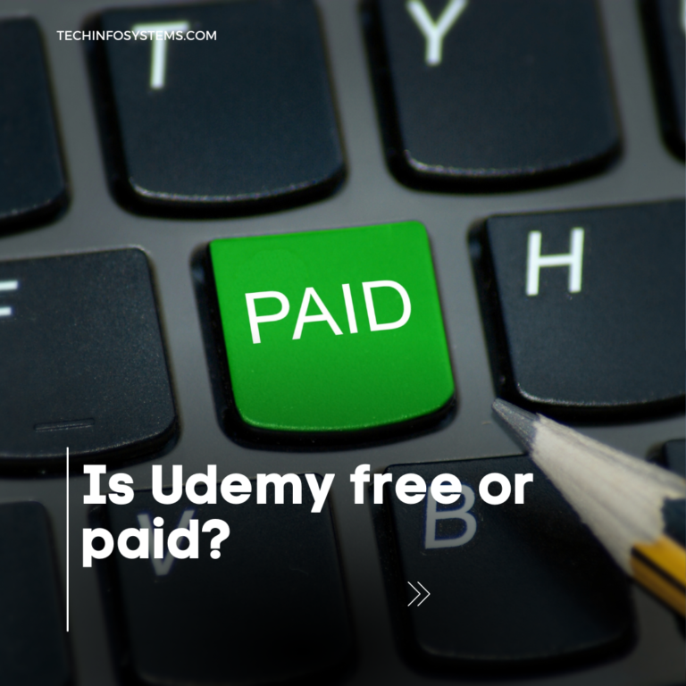 Is Udemy free or paid?