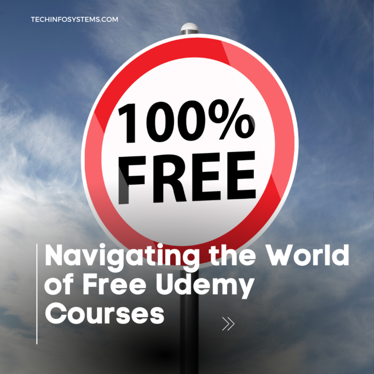 Navigating the World of Free Udemy Courses