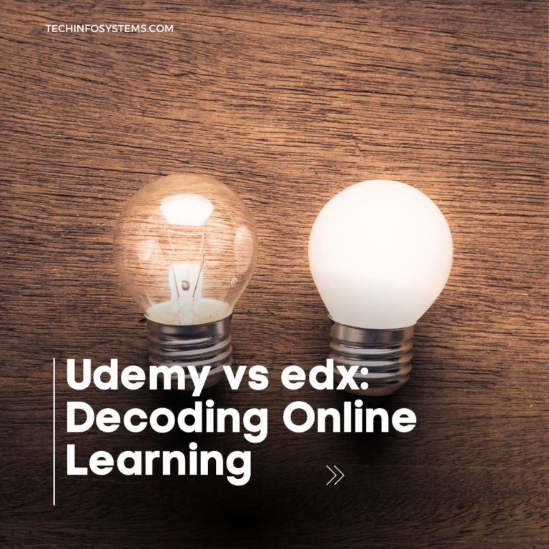 Udemy vs edx: Decoding Online Learning