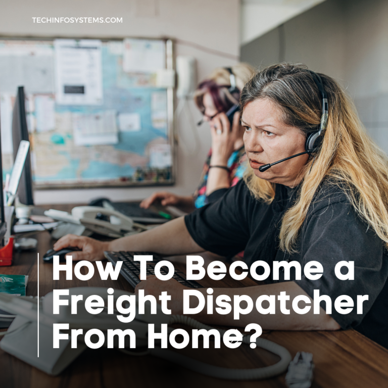 how to become a freight dispatcher from home?