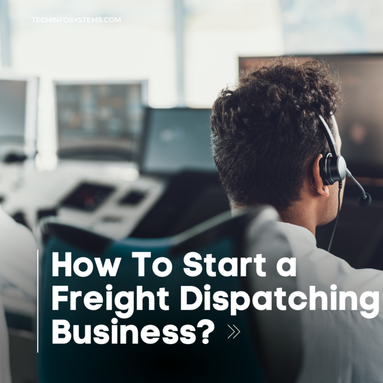 how to start a freight dispatching business?
